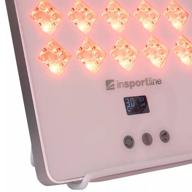 LED Infrared Light Therapy Panel inSPORTline Veluni – 4x30 LED - White