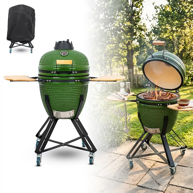 Ceramic Kamado Grill inSPORTline Pyrexo 18”