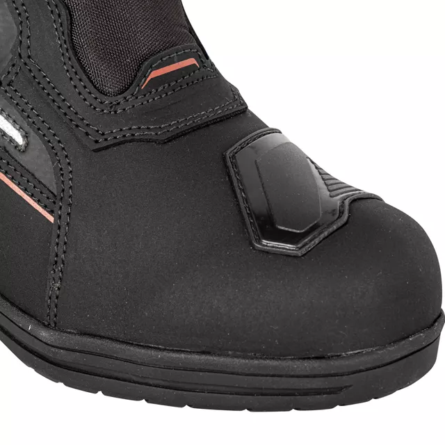 Women’s Motorcycle Boots W-TEC Moanna - černo-červená