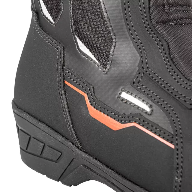 Women’s Motorcycle Boots W-TEC Moanna - černo-červená