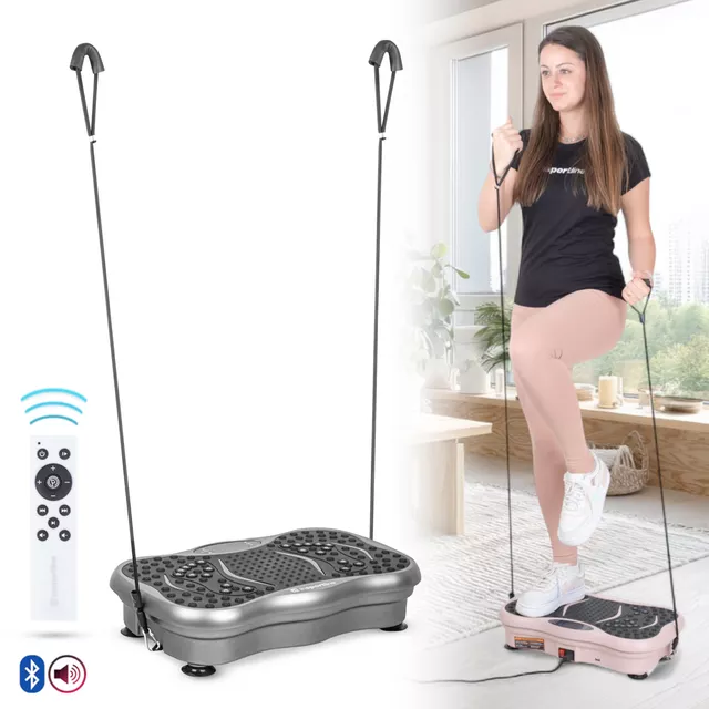 Vibration Platform inSPORTline Maviro - rose - Graphite