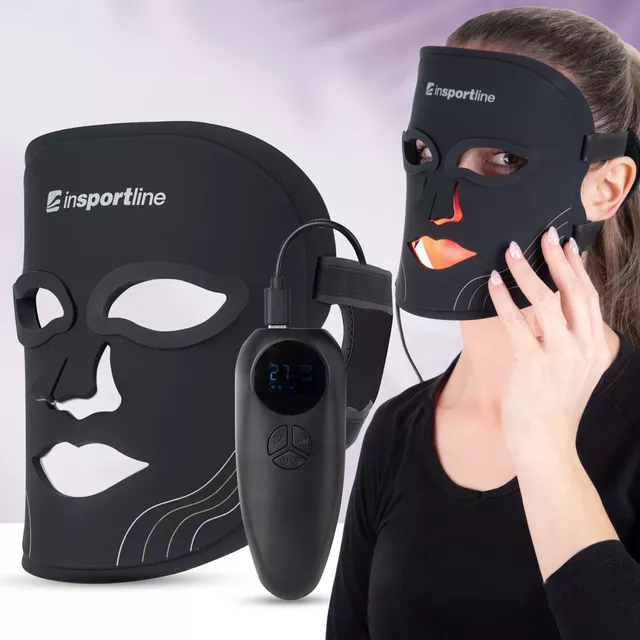 LED Infrared Light Therapy Face Mask inSPORTline Radora