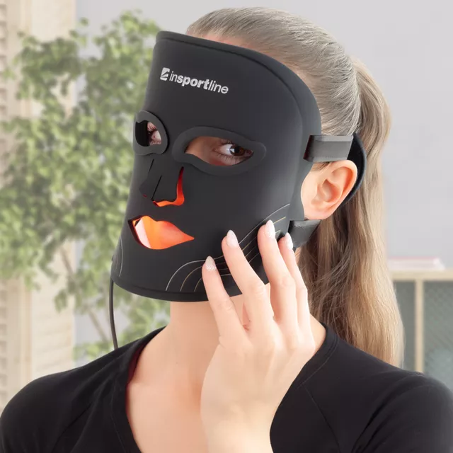 LED Infrared Light Therapy Face Mask inSPORTline Radora