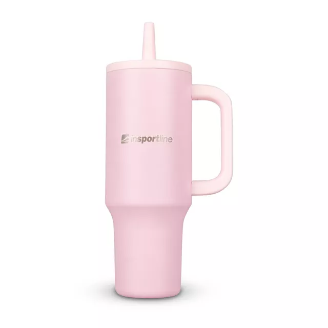 Insulated Travel Mug inSPORTline Cocoanna 1,200 ml - Yellow-Green