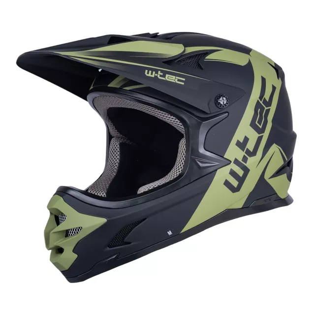 Downhill Helmet W-TEC Richpike - Moss Forest