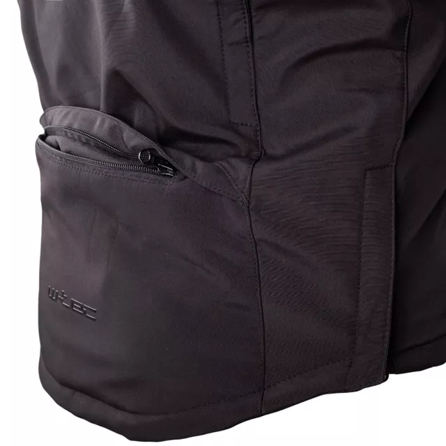 Men’s Softshell Motorcycle Jacket W-TEC Annorack - Khaki-Black