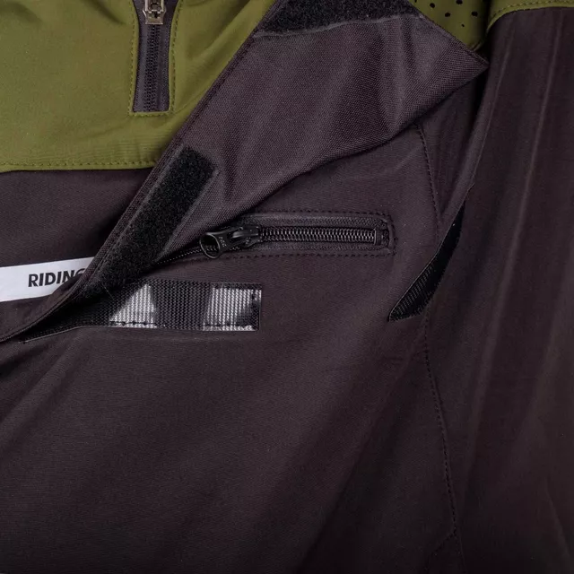 Men’s Softshell Motorcycle Jacket W-TEC Annorack - Khaki-Black