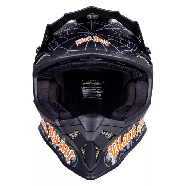 Motocross Helmet W-TEC Black Heart Harzdorf