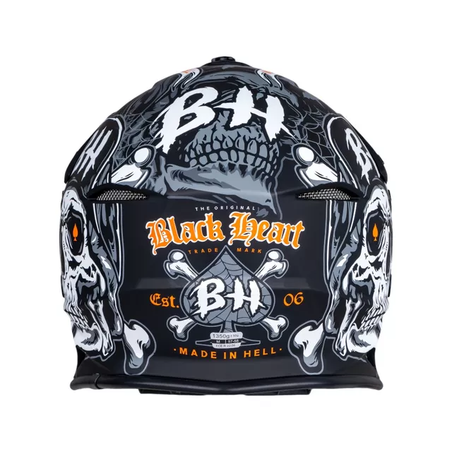 Motocross Helmet W-TEC Black Heart Harzdorf