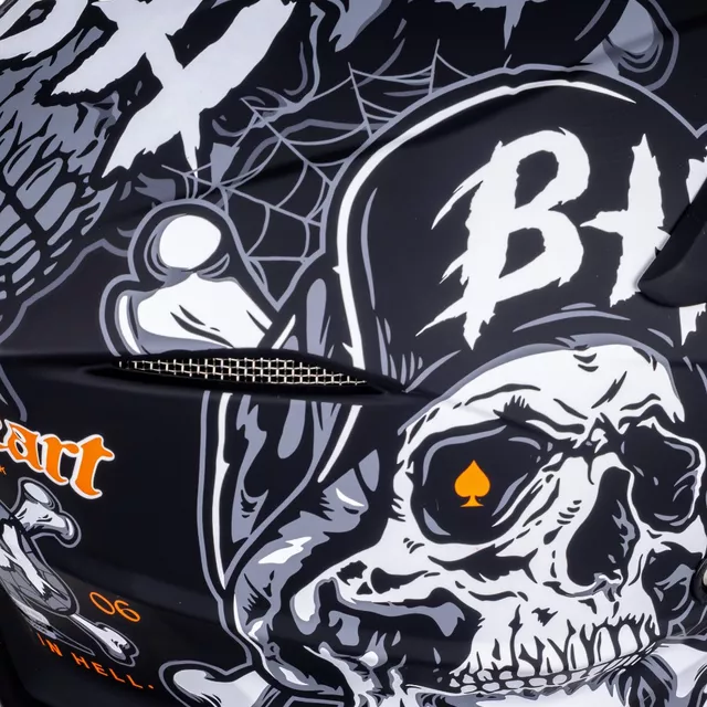 Motocross Helmet W-TEC Black Heart Harzdorf