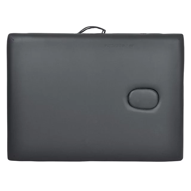 2-Section Wooden Massage Table inSPORTline Orashi (186 × 60 × 62.5–85.5 cm) - Cream