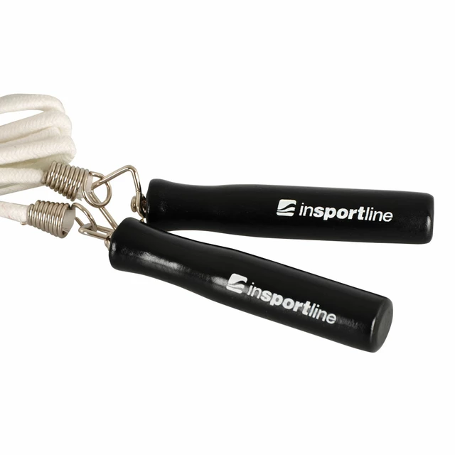 inSPORTline skipping-rope with wooden grips