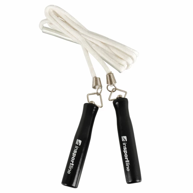 inSPORTline skipping-rope with wooden grips