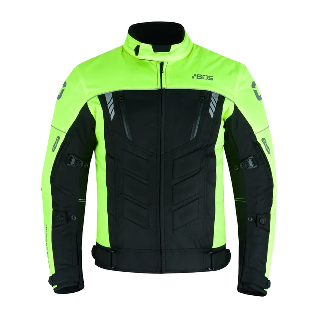 Men’s Motorcycle Jacket BOS/WD Motorsports Vegas 1.0 - Neon - Neon
