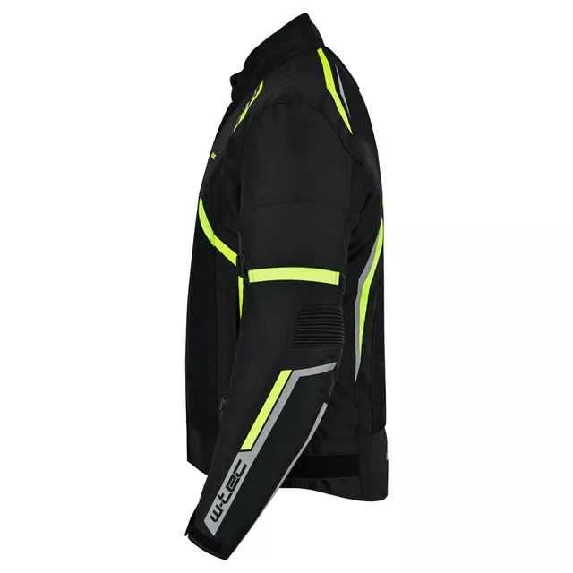 Motorcycle Jacket W-TEC Timuco - Black-Fluo