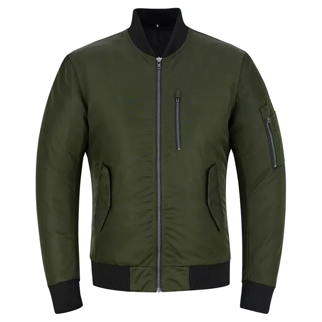 Motorcycle Jacket W-TEC Caravago - Green