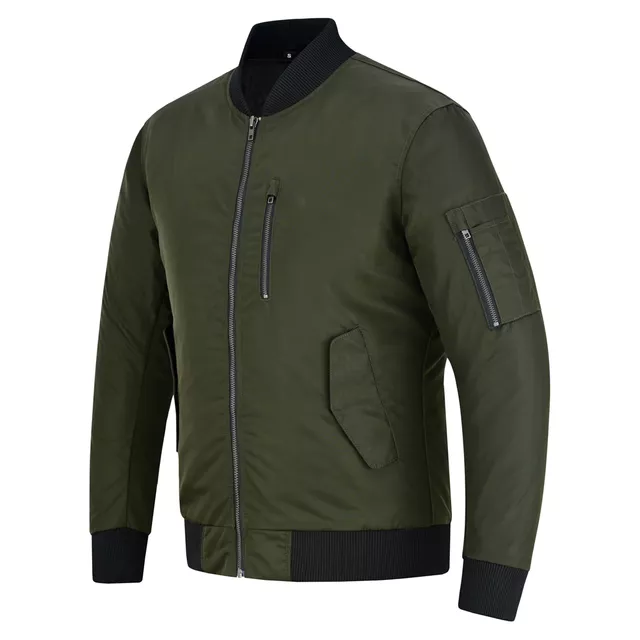 Motorcycle Jacket W-TEC Caravago - Green