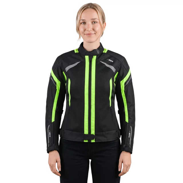 Women’s Summer Textile Motorcycle Jacket BOS Aylin - Black