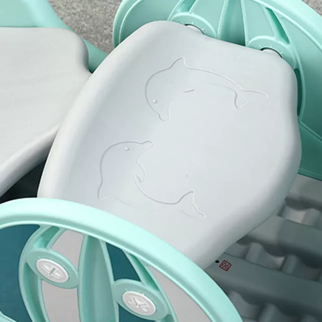 3-in-1 Children’s Slide & Swing Set inSPORTline Frofino - Mint
