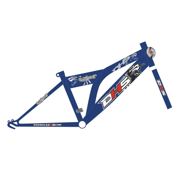 Kids bike DHS Tiger 2021 - model 2011 - Blue