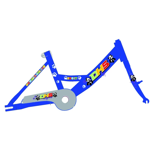 Kids bike DHS Sweet 1402 - model 2011 - Blue