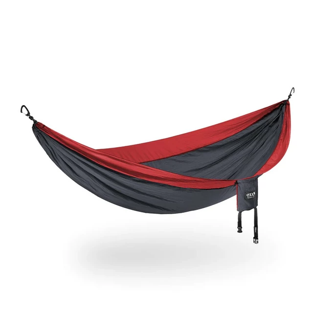 Hammock ENO SingleNest S23 - Grey/Seafoam - Charcoal/Red