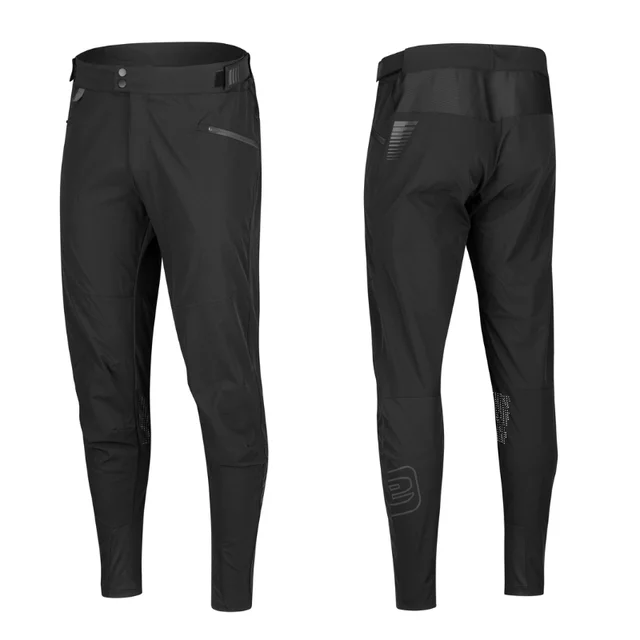 Men’s Loose‑Fit Cycling Pants Etape Enduro - Black