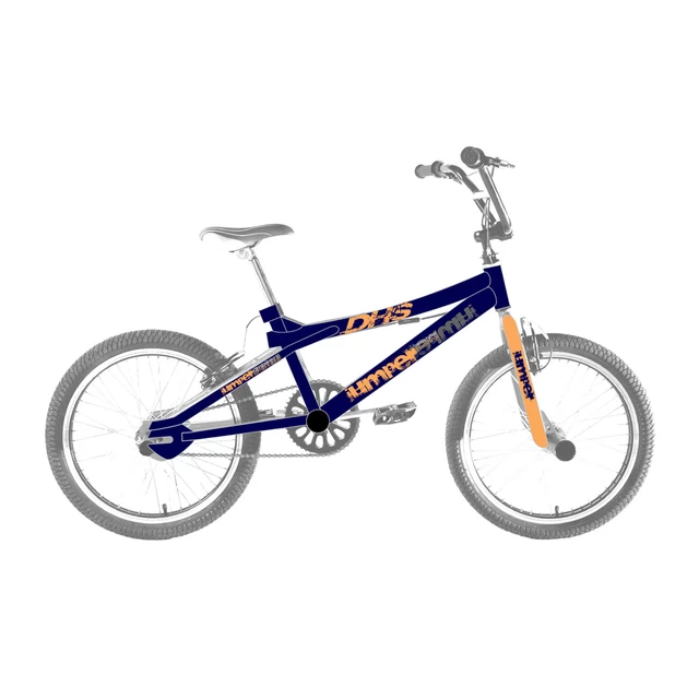DHS Jumper 2005 Freestyle Bike - model 2012 - Blue-Orange