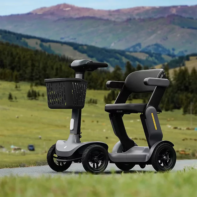 Electric Four-Wheel Mobility Scooter inSPORTline Clis • 10km/h • Range of up to 40 km - Grey
