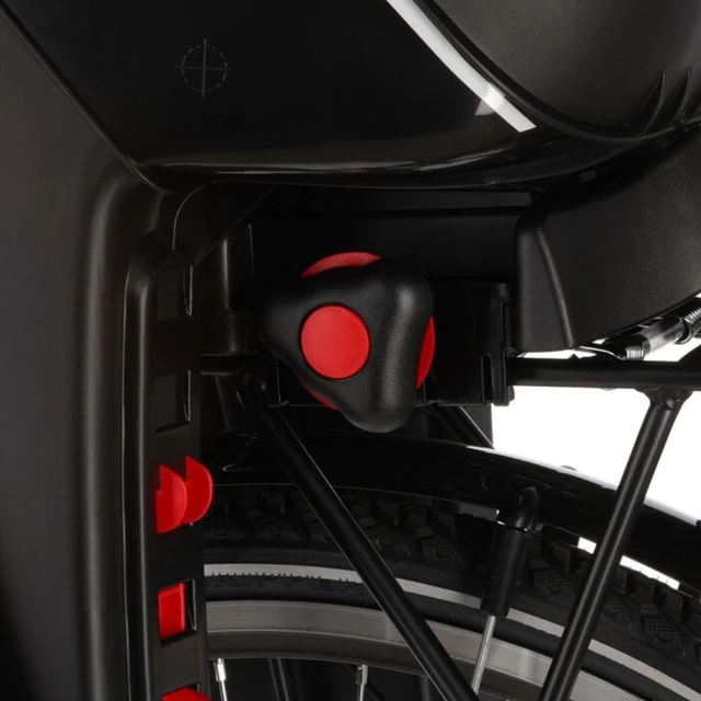 Rear-Mounted Child Bike Seat Kross GRIZZLED CFS