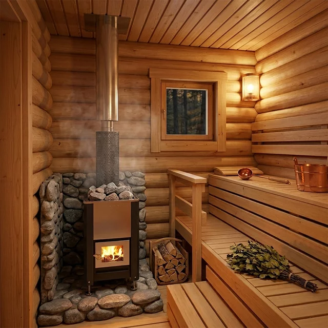 Wood‑Burning Sauna Stove inSPORTline