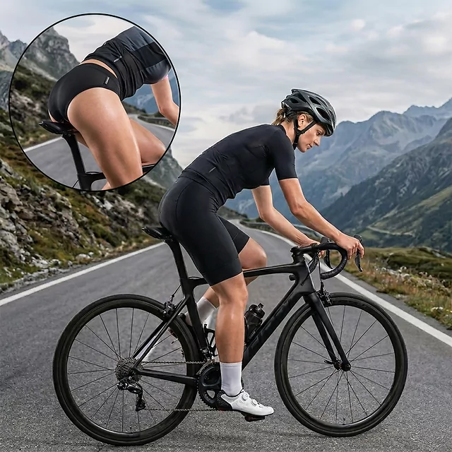 Women’s Gel-Padded Briefs inSPORTline Nashka - Black