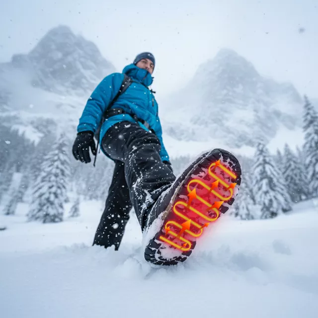 Heated Insoles W-TEC Dinaro 2 x 3,200 mAh w/ Remote Control