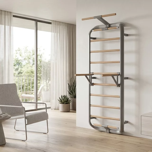 Wall Bars inSPORTline Wootkit 220 x 86 cm - Grey