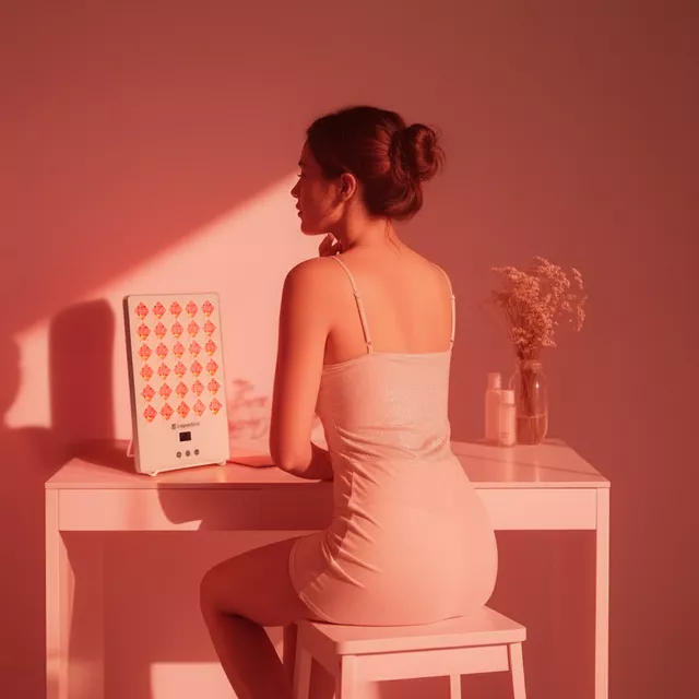 LED Infrared Light Therapy Panel inSPORTline Veluni – 4x30 LED - White