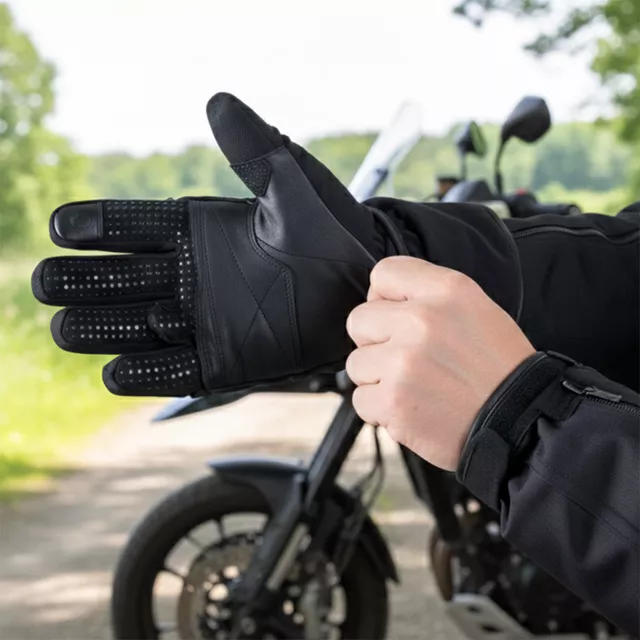 2-in-1 Heated Gloves W-TEC HEATflip 2 x 2,000 mAh - Black