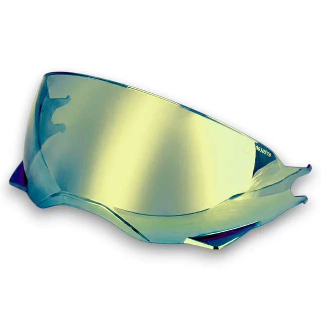 Replacement Visor/Sun Visor for W-TEC Satalone Helmet - Gold - Gold
