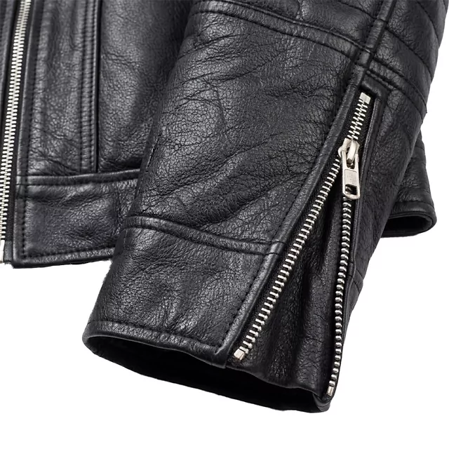 Leather Motorcycle Jacket W-TEC Murayo