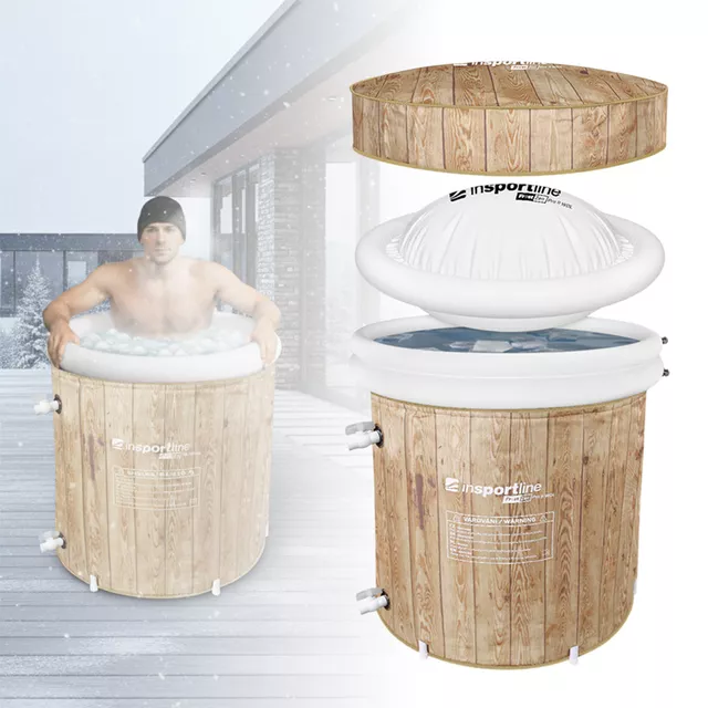 Portable Cold Plunge Tub inSPORTline FrostZen Pro II WDL