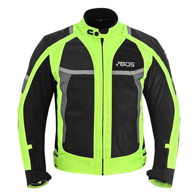 Men’s Motorcycle Jacket BOS Libera - Neon