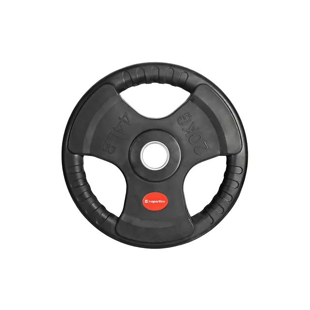 Rubber-Coated Olympic Weight Plate inSPORTline Graton OL 20 kg 50 mm
