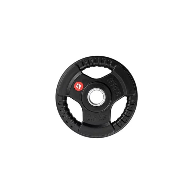 Rubber-Coated Weight Plate inSPORTline Graton 2.5 kg 30 mm