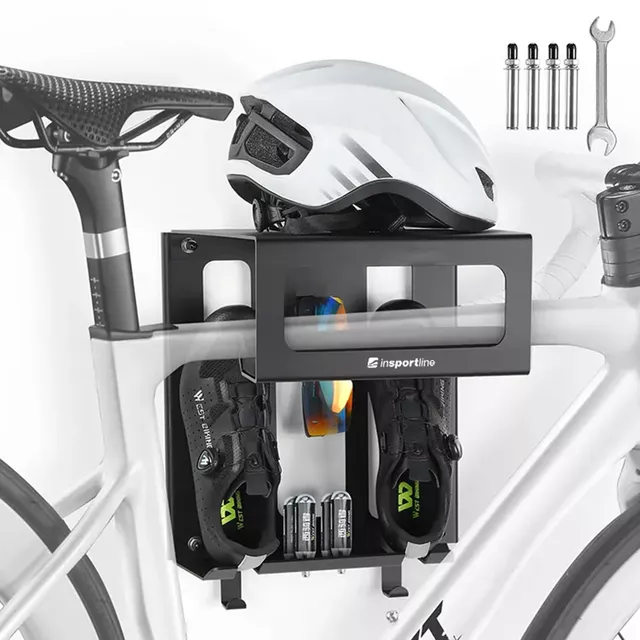 Multifunctional Wall-Mounted Bike Rack inSPORTline Bikraft