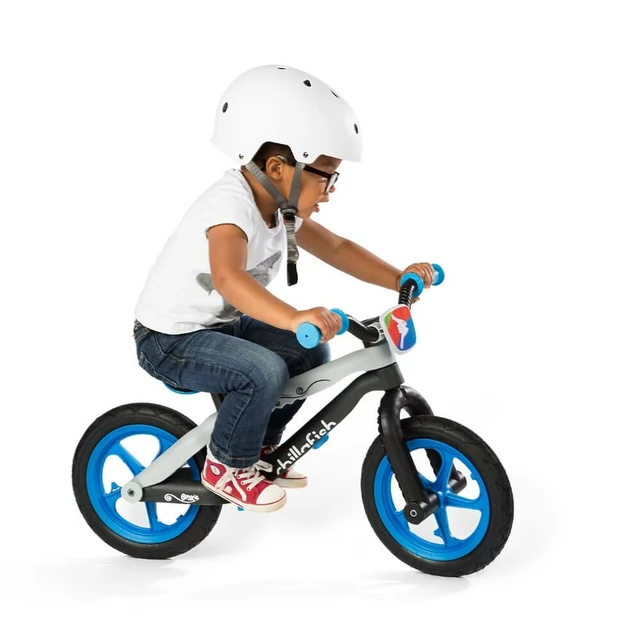 Children's Balance Bike Chillafish BMXie-RS 12" - Blue