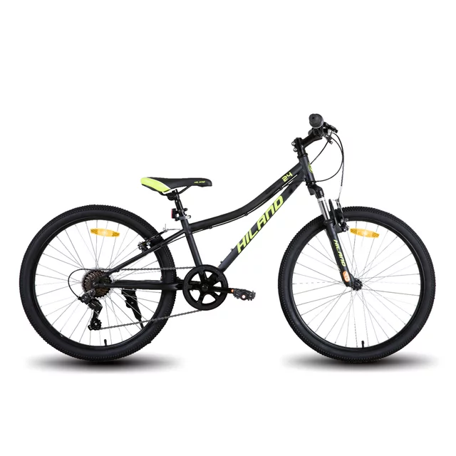 Junior Mountain Bike Hiland Climber 24” • 125–150 cm - Black