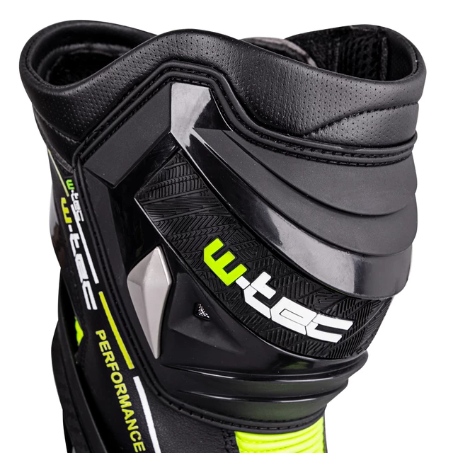 Motorcycle Boots W-TEC Beastor - Black-Green