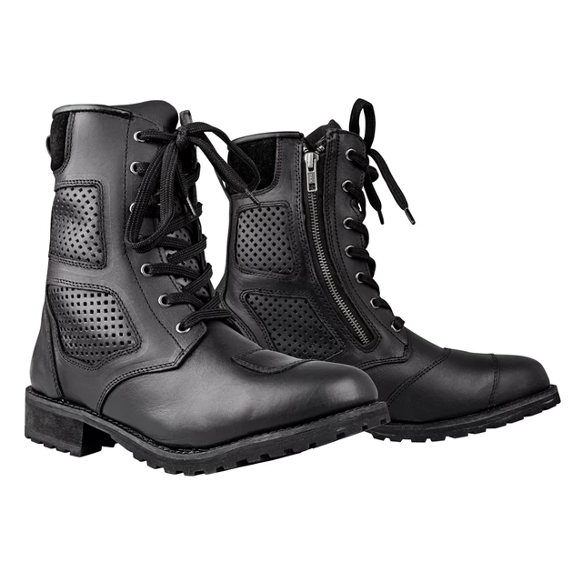 Motorcycle Boots W-TEC Feasel - Black - Black