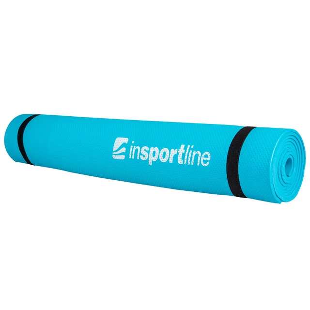 Exercise Mat inSPORTline EVA 173 x 60 cm - mentolová - Bright Blue