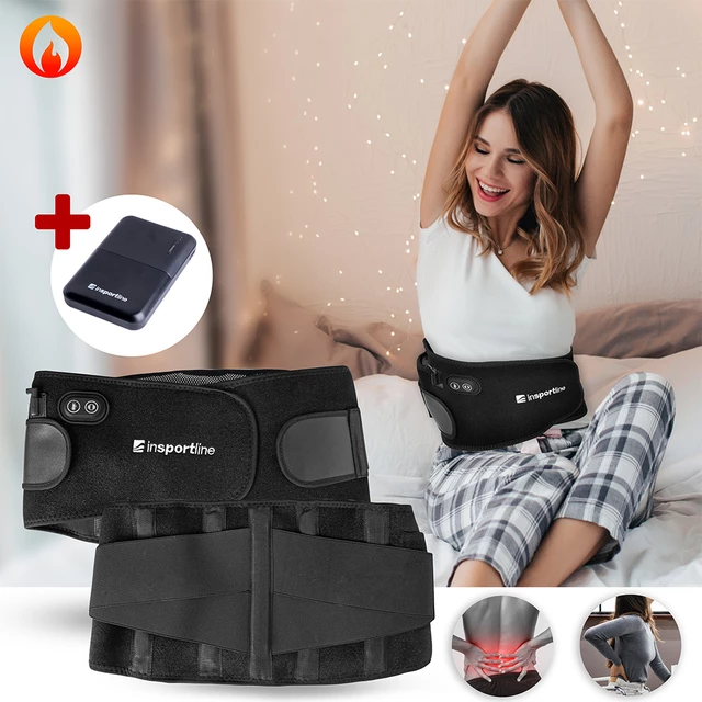 Heated Waist Belt inSPORTline eHeatage w/ 5,000 mAh Power Bank