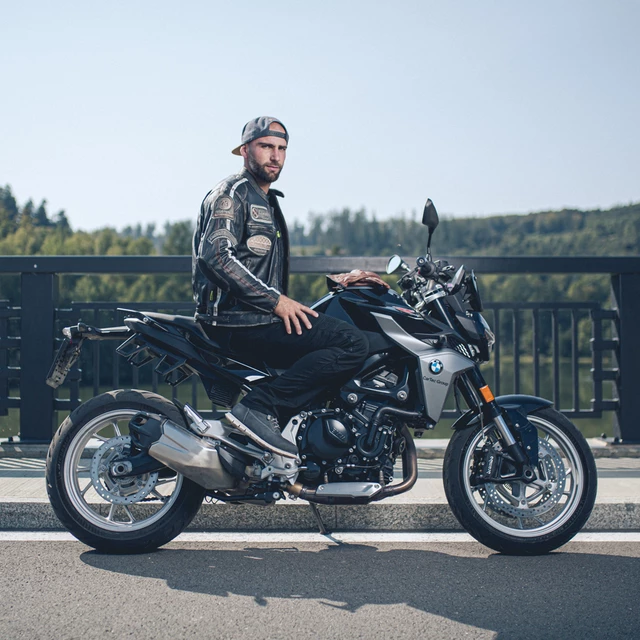 Men’s Motorcycle Pants W-TEC Raggan - Black